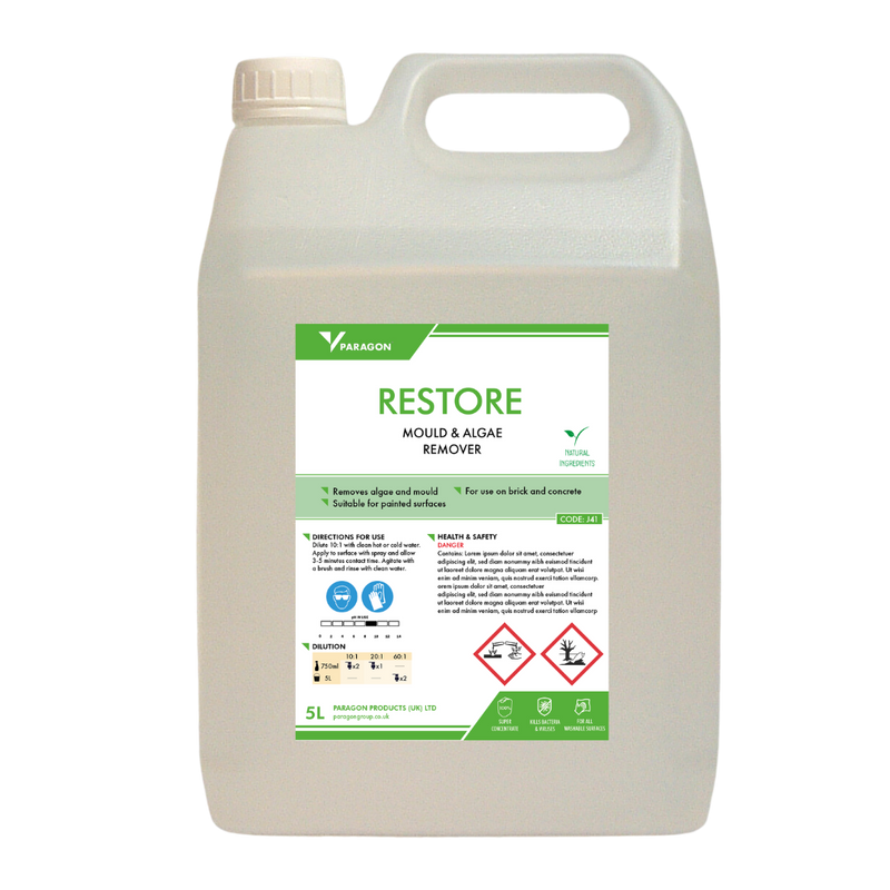 Restore - Mould & Algae Remover/Inhibitor (2 x 5L)