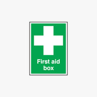 First Aid Box Sign