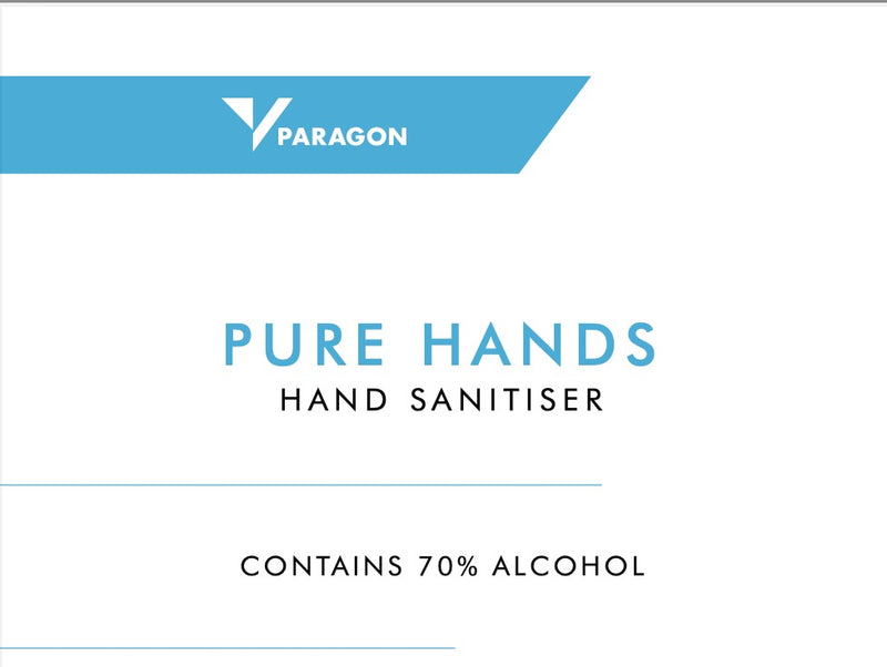 Pure Hands - Hand Sanitiser - (12 x 500ml)