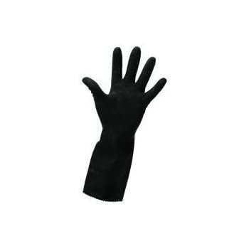Optima Tough Black Rubber Gloves (Pair)
