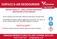 Label - Surface & Air Deodouriser 750ml - General Spray