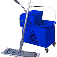 Flat Mop Bucket & Wringer - 20ltr